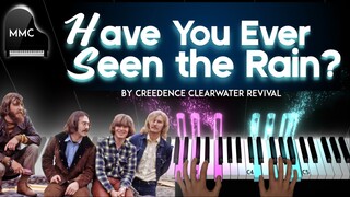 Have You Ever Seen the Rain? by Creedence Clearwater Revival  piano cover/tutorial + sheet music