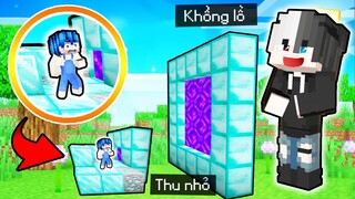 SIRO TROLL HERO TEAM BẰNG CỔNG THU NHỎ (SIZE PORTAL) | CƠN MƯA KIM CƯƠNG KHỔNG LỒ TRONG MINECRAFT