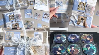 沉浸式打包📦｜今天打包6个伏黑惠卡游吧唧