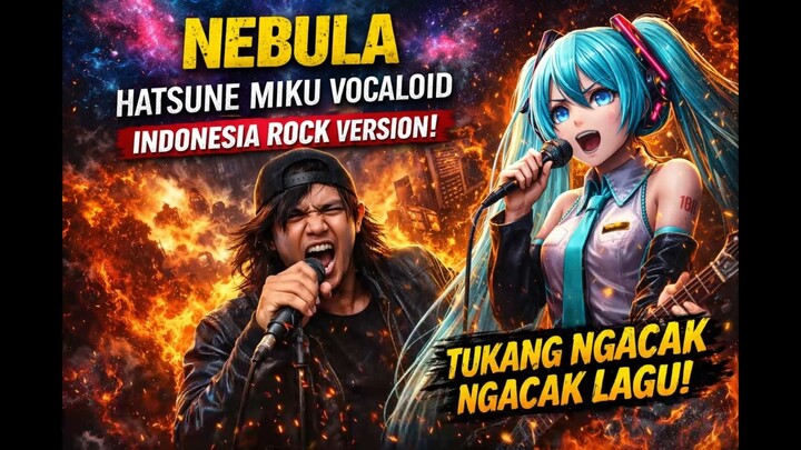 Nebula - Hatsune Miku Vocaloid (Indonesia Vocal Version Rock Remix) | Tukang Ngacak Ngacak Lagu