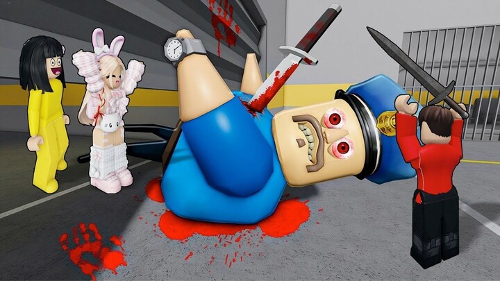 Yuta Dan Mio Lari Dari Barry Prison Run Zombie, Baby Celine Hebat  ROBLOX