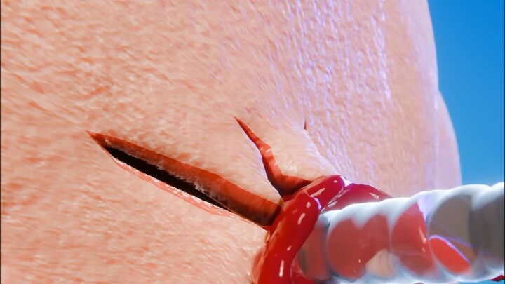 What happens when a bullet passes through the body?