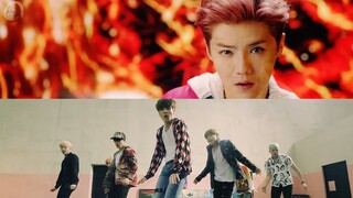 LUHAN x BTS (방탄소년단) - Fire x On Fire ( MASHUP ♪ )