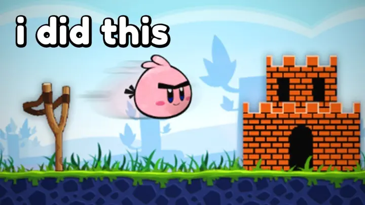 so I remade every texture in angry birds
