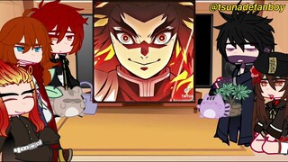 Fire Users React | 4/5 | Rengoku Kyojuro | KNY/Demon Slayer | CW: Flash and Movie Spoilers