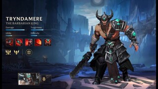 WILD RIFT | TRYNDAMERE 15 KILLS, GODLIKE | OPEN BETA IOS, IPHONE 7 PLUS