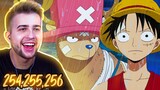 LEAVING WATER 7 to ENIES LOBBY!! One Piece Episode 254, 255 & 256 REACTION + REVIEW!