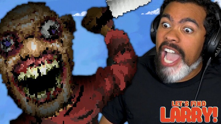 NEVER Play This "WHERE'S WALDO" Horror Game!! - HE STABBED THE SH%T OUTTA ME!! | Let's Find Larry