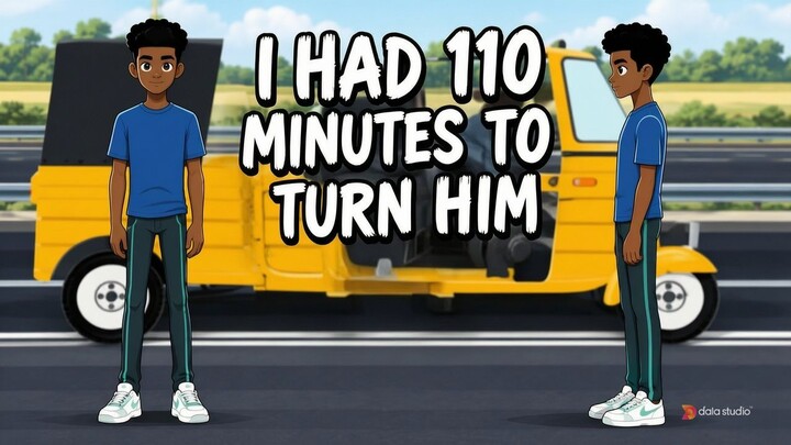 I HAD 110 MINUTES TO TURN HIM
