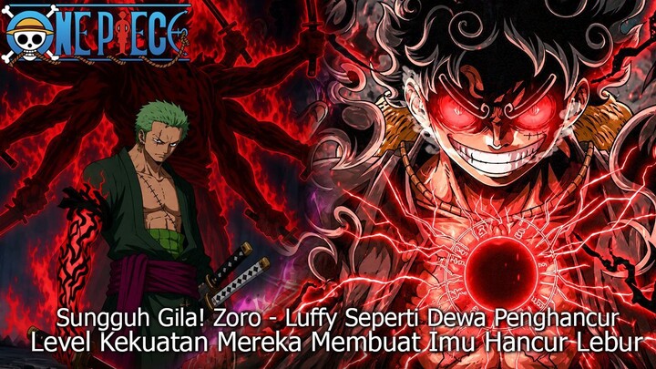 ONE PIECE TERBARU - RAGNAROK IBLIS NIKA! IMU TERHEMPAS DARI TEBASAN PEDANG IBLIS ASHURA ZORO !!