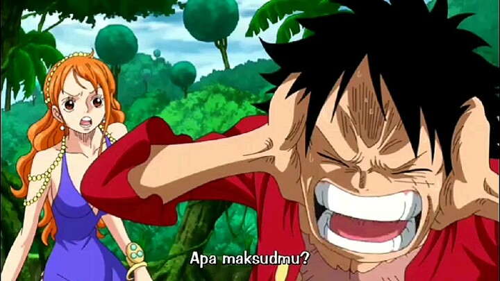 Zunesha mengamuk,Luffy & Momonosuke mendengarkan suara Zunesha