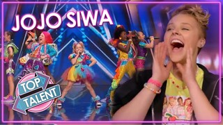 JOJO SIWA'S TEAM AUDITION FOR AMERICA'S GOT TALENT | Top Talent