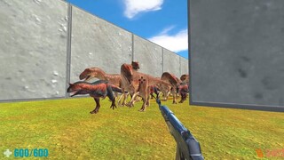 Maze Runner with 120 Vicious Enemies. Animal Revolt Battle Simulator