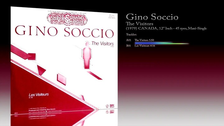 Gino Soccio (1979) The Visitors [12' Inch - 45 RPM - Maxi-Single]