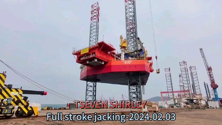 (MOPU Shirley) Valeura and T7 oil and gas industry mobile offshore production unit