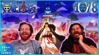 THE SHOGUN OF WANO RETURNS! *ONE PIECE* Episode 1078 Reaction
