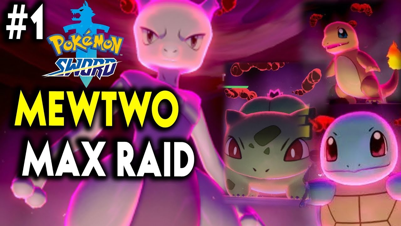 Pokémon Sword and Shield: Mewtwo e Starters de Kanto chegam às Max Raid  Battles! - Millenium