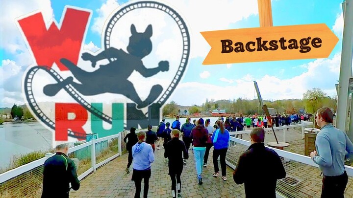 2500 runners in the backstages of Walibi ! - Immersive POV of the race