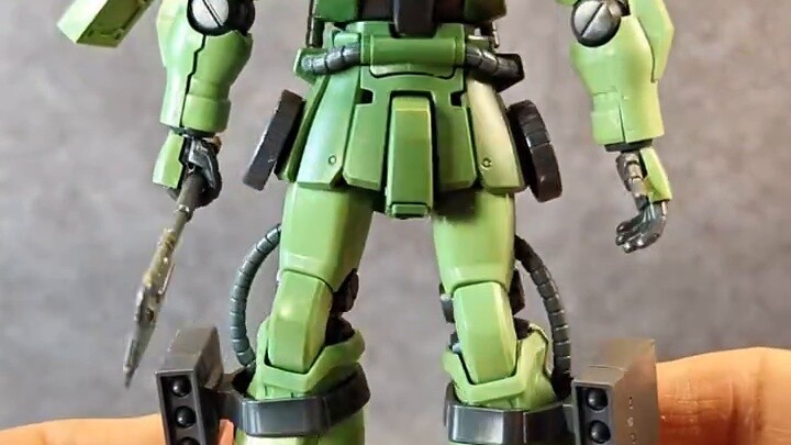 Menerima 20 sampel ulasan Bandai, keren sekali! Mulai merakit HG Zaku pertama