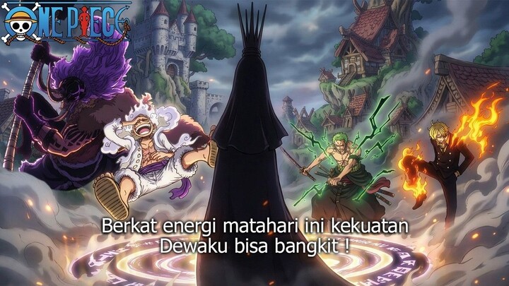 ONE PIECE 1171 LENGKAP! SERANGAN GABUNGAN TRIO MONSTER DAN DEWA ES ! HAKI TERKUA