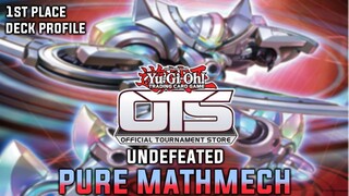 Yu-Gi-Oh! IN-DEPTH UNDEFEATED Pure Mathmech Deck Profile | POTE Format August 2022