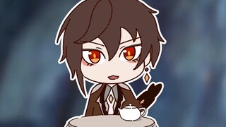 [Animasi Dampak Genshin] Zhongli dan putranya jatuh ke dalam lubang misterius, alasannya ternyata adalah Zhongli...