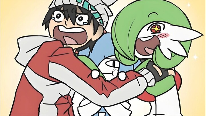 沙奈朵与闪光奇鲁莉安搬家记！宝可梦漫画