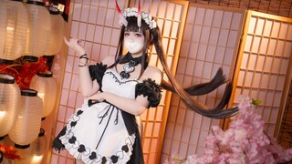 Thanks for following me! I promised to cosplay, the maid can do it for me