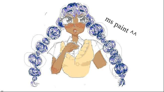 MS Paint Speedpaint | Drawing an OC