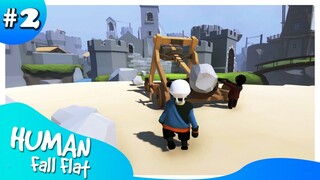 HUMAN FALL FLAT #2 | MENYERANG KEKAISARAN SANDAL EMPAYER !!