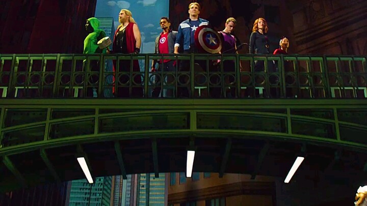 Hawkeye is the only one left in the Avengers