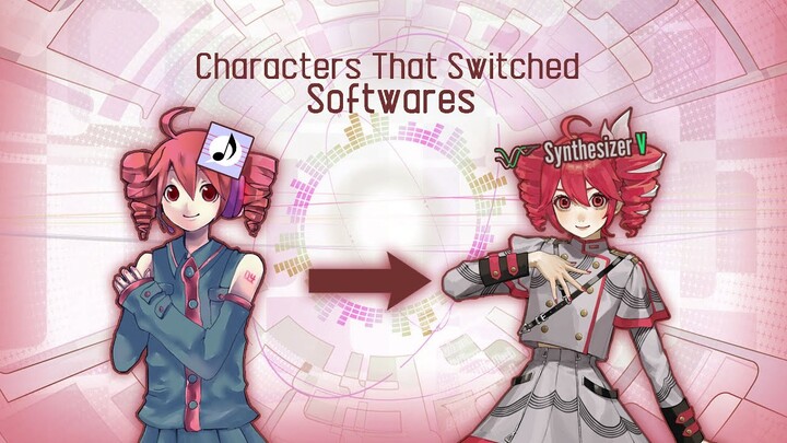 Characters That Switched Softwares