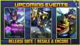 Free Tickets Events Draw | Resale & Encore Event | Release Date Skins This October 2021 | MLBB