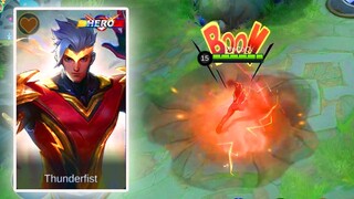 Chou Thunderfist New Hero Skin - Mobile Legends