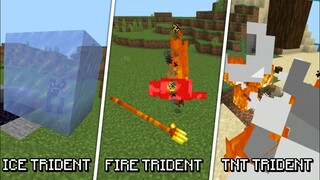 17 TRIDENTS BARU YANG HARUS KALIAN COBA DI MINECRAFT PE !!