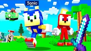 เป็น Sonic ซ่อนแอบใน - มายคราฟ