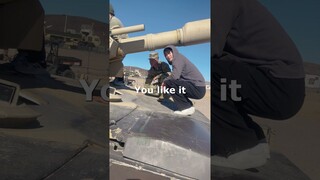 Look inside the M1 Abrams tank #shorts