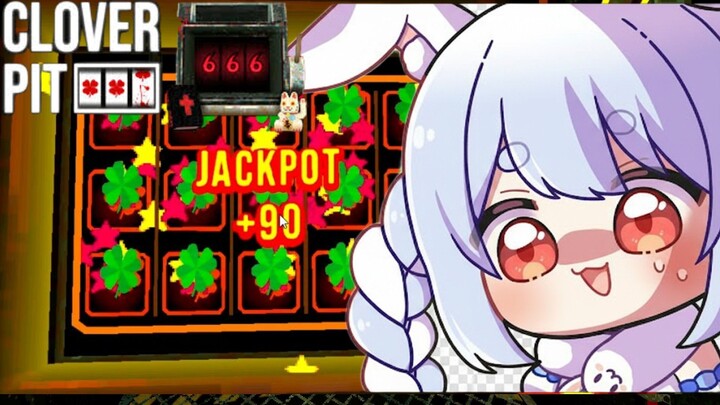 pekora 在 clover pit 尝试她的运气