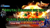 Test MK SSR+ ATK 2.7 Juta (tembus 1 M) & Claim Costume Geryu - One Punch Man The Strongest Indonesia