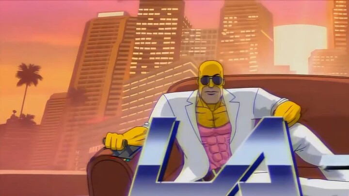 The Simpsons Couch Opening: LA-Z Rider