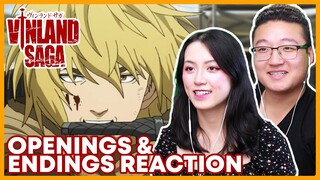 Vinland Saga Openings & Endings Couples Blind Reaction
