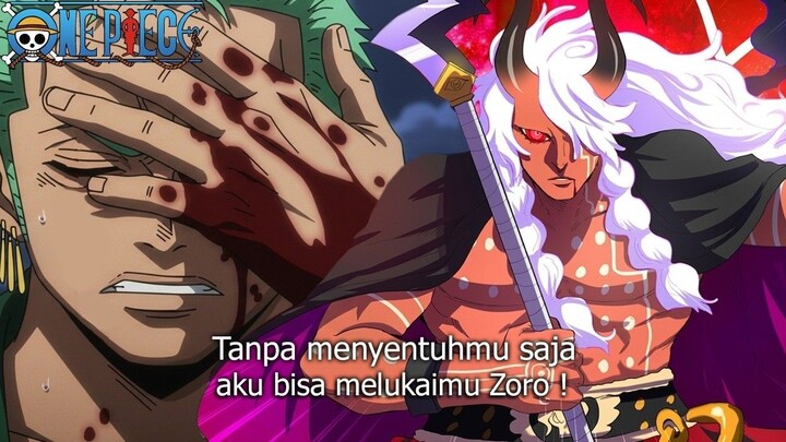 FULL ONE PIECE TERBARU - ENERGI IBLIS IMU TERLALU KUAT! ZORO & SCOPPER GABAN HAM