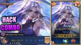 TOP 1 Yena Đi Rừng Combo Cực Ảo Khiến Cả Team Bạn & Team Mình Phải Khiếp Sợ Tại Rank Cao Thủ Mùa 17