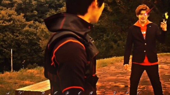 Gates: "No buddy, why don't you run away?"