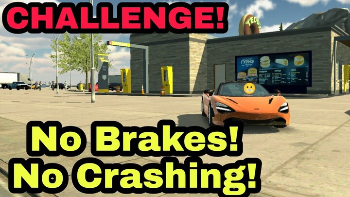 No Brakes & No Crashing! Challenge! Car Parking Multiplayer