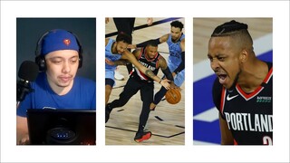 NBA DAILY UPDATES Lillard, McCollum, Nurkic, & Carmelo 103 PTS Blazers vs Grizzlies August 15, 2020