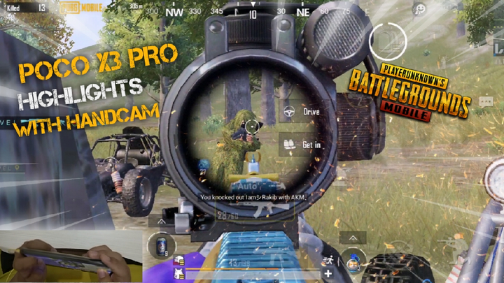 POCO X3 PRO Pubg Mobile Highlights