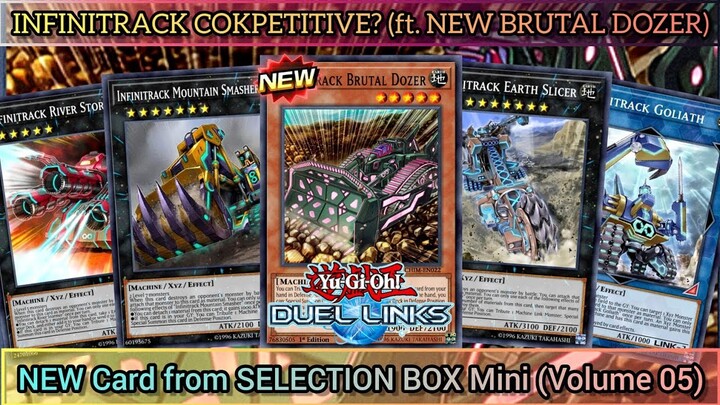 INFINITRACK Competitive? ft. NEW Card: Infinitrack BRUTAL DOZER [Yu-Gi-Oh! DUEL LINKS]