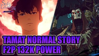 Tamat Normal Story, F2P Power 132k & Update Build Jinwoo | Solo Leveling: ARISE