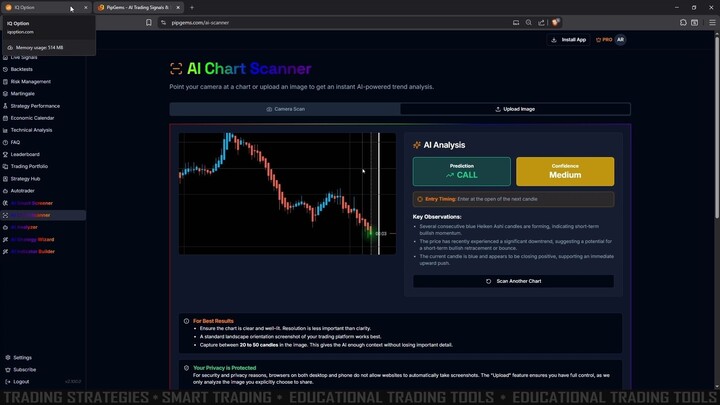 Ai Chart Scanner - Updated IQ Option